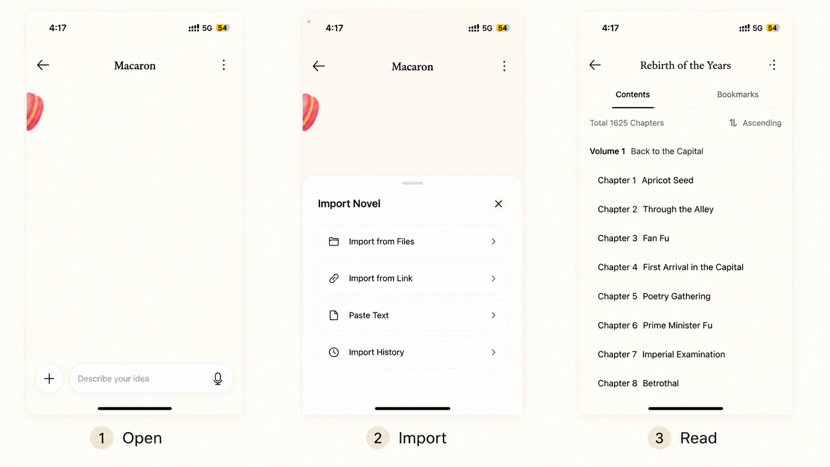 How to Start Reading in the App (3 Steps)